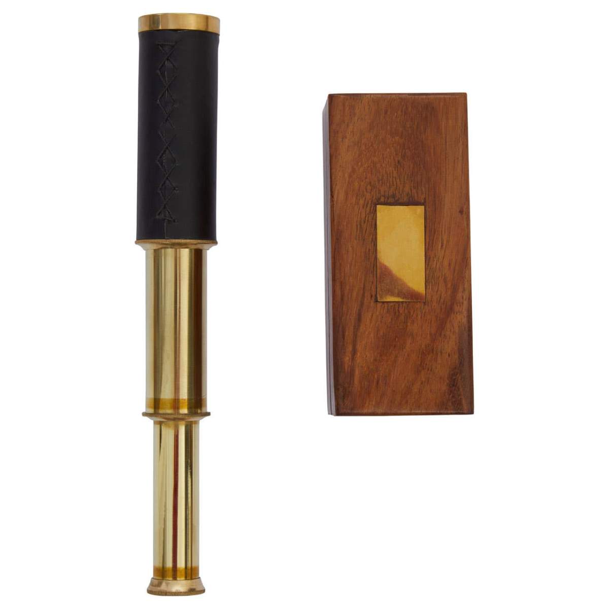 Beaumonde Home Churchill Leather Effect Telescope