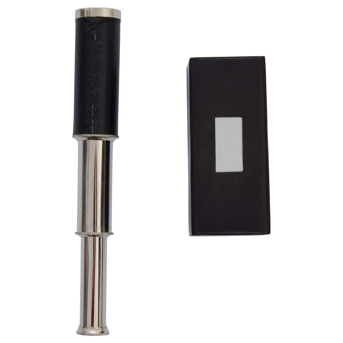 Beaumonde Home Churchill Leather Effect Telescope