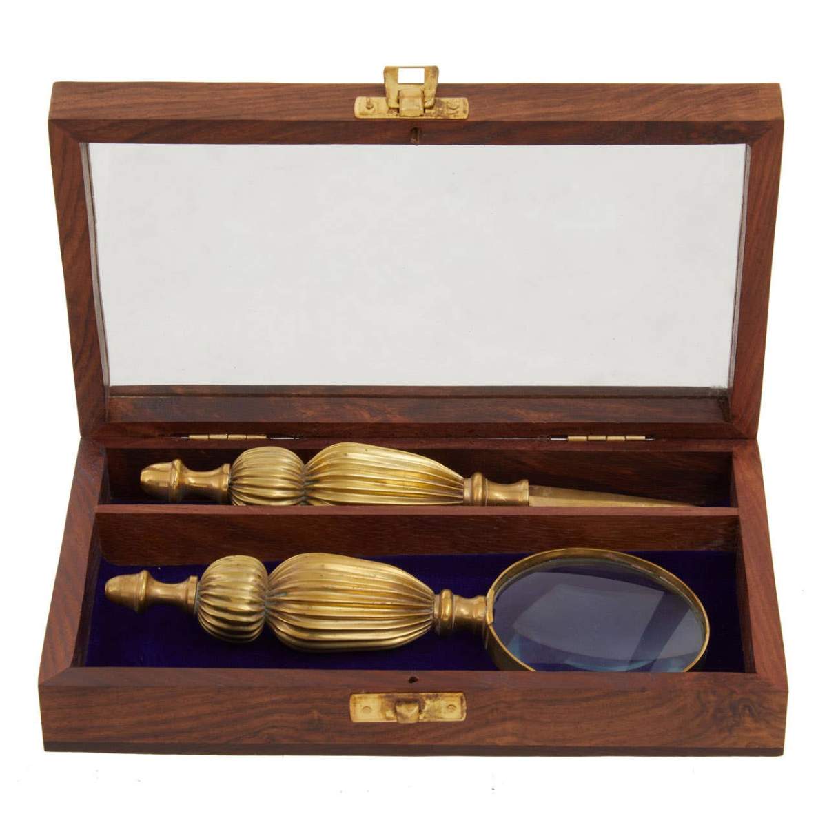 Beaumonde Home Churchill Magnifying Glass And Letter Opener With Box