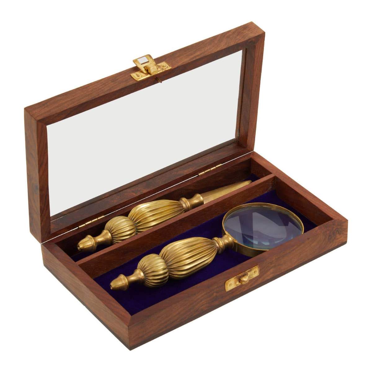Beaumonde Home Churchill Magnifying Glass And Letter Opener With Box