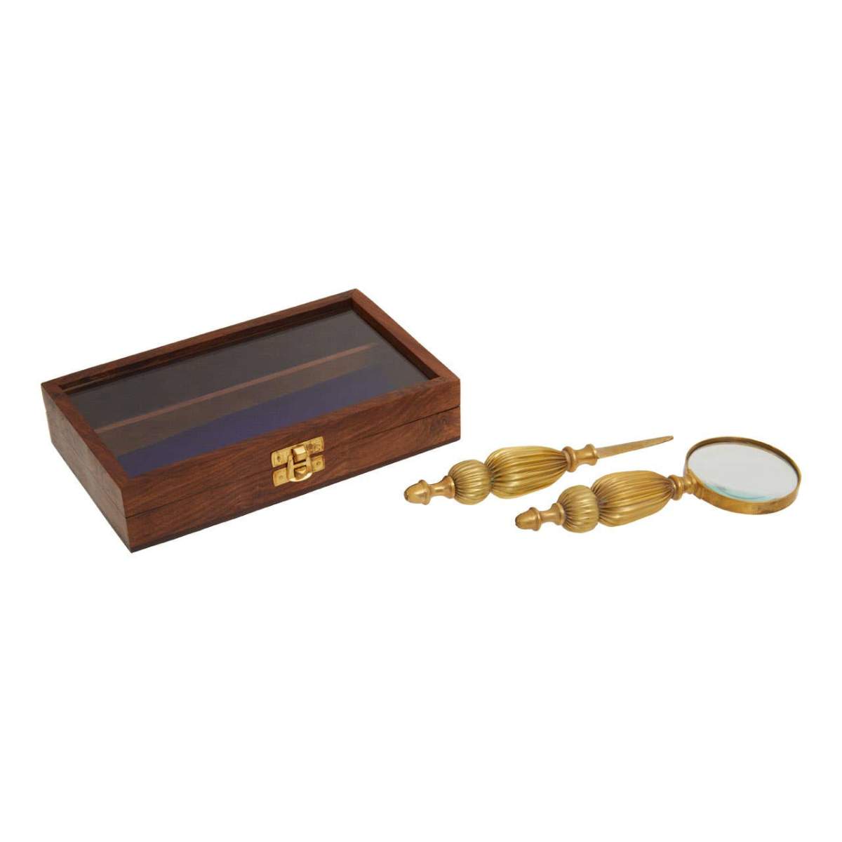 Beaumonde Home Churchill Magnifying Glass And Letter Opener With Box