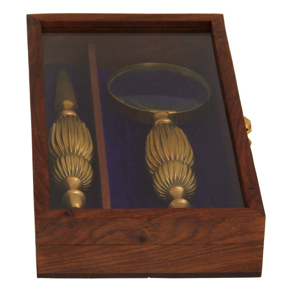 Beaumonde Home Churchill Magnifying Glass And Letter Opener With Box