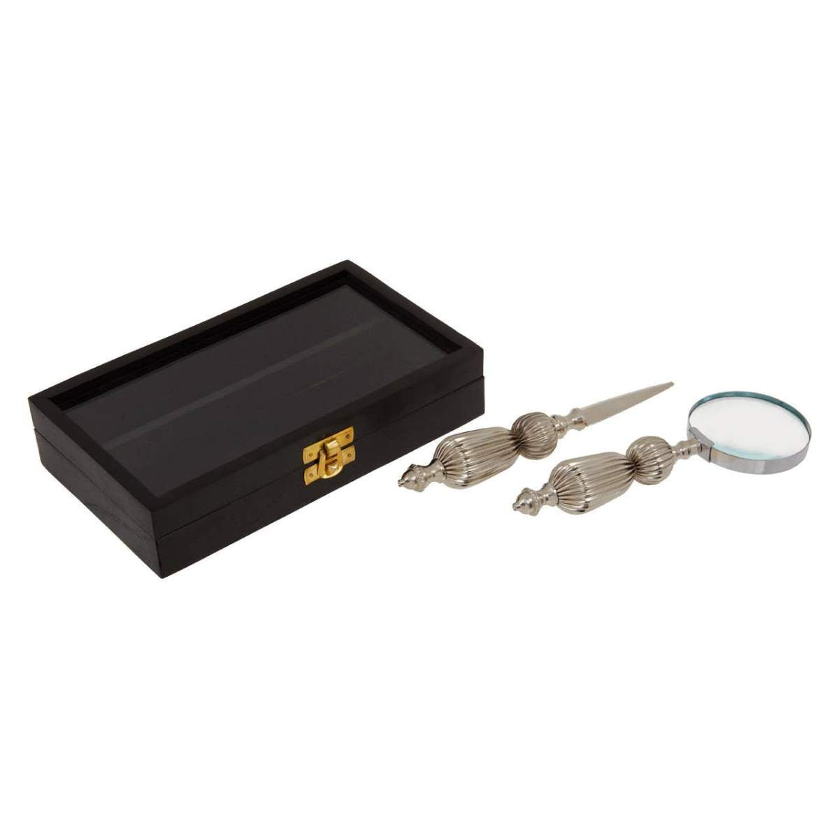 Beaumonde Home Churchill Magnifying Glass And Letter Opener With Box