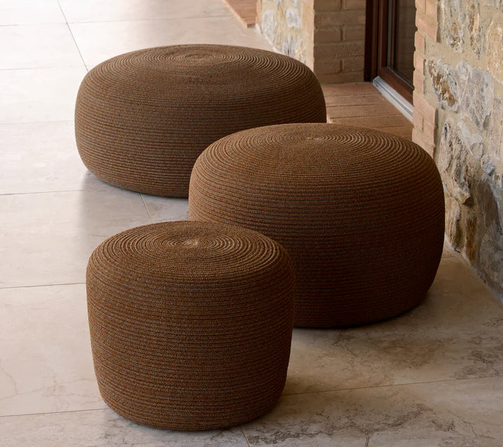 Cane-line Circle Footstool Large, Round