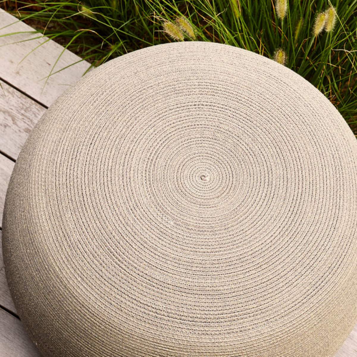 Cane-line Circle Footstool Large