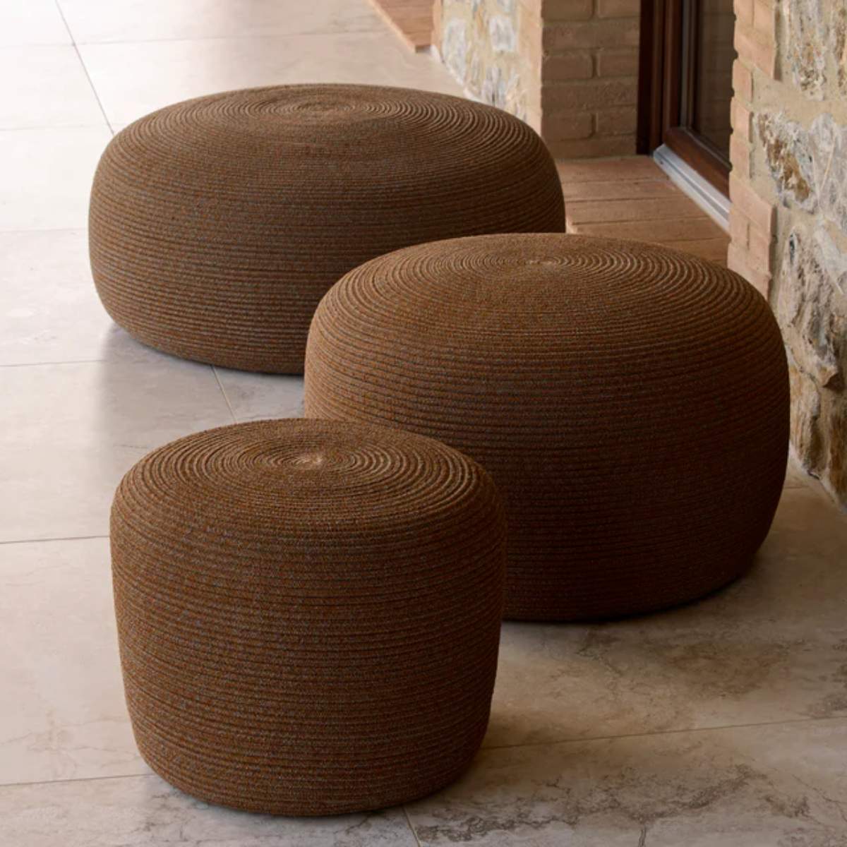 Cane-line Circle Footstool Large
