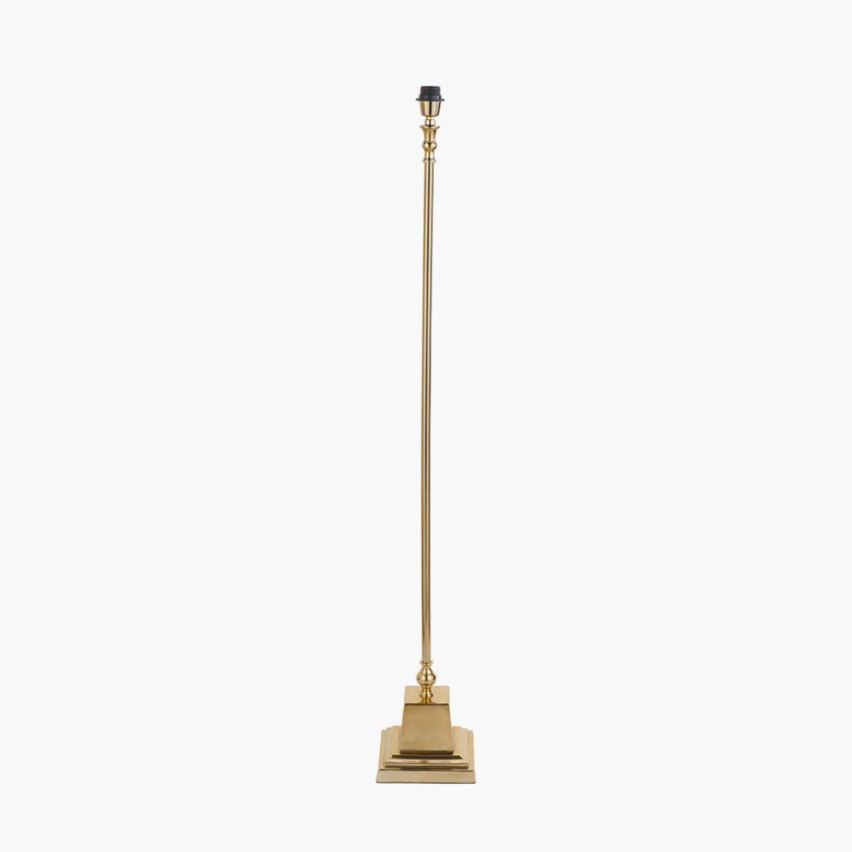 Pacific Lifestyle Claudius Gold Metal Stick Floor Lamp Base
