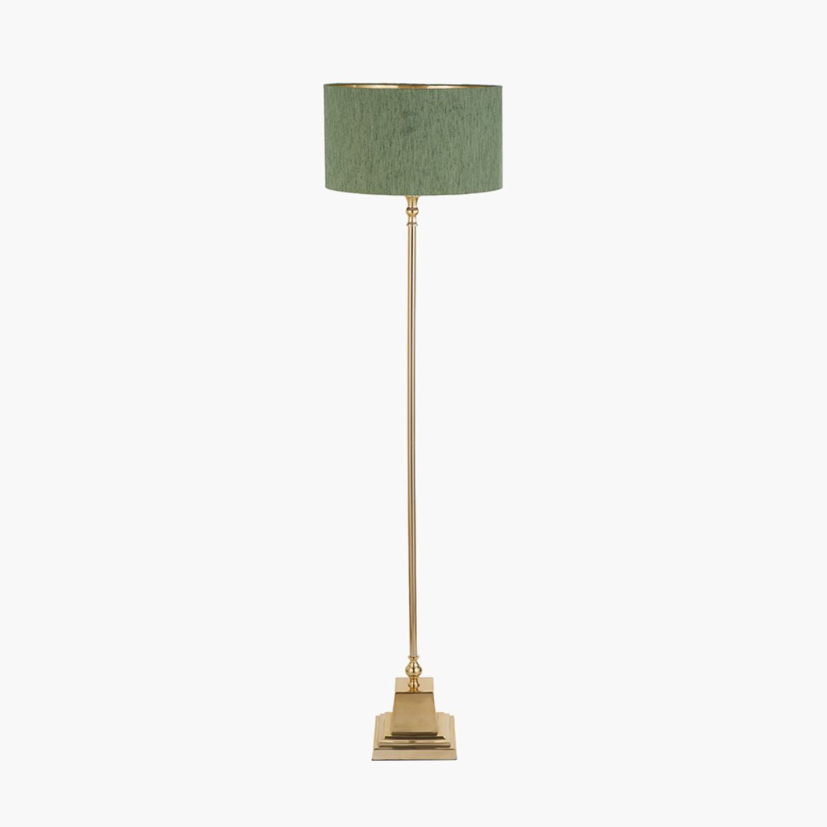Pacific Lifestyle Claudius Gold Metal Stick Floor Lamp Base