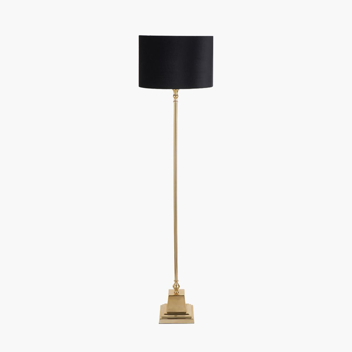 Pacific Lifestyle Claudius Gold Metal Stick Floor Lamp Base