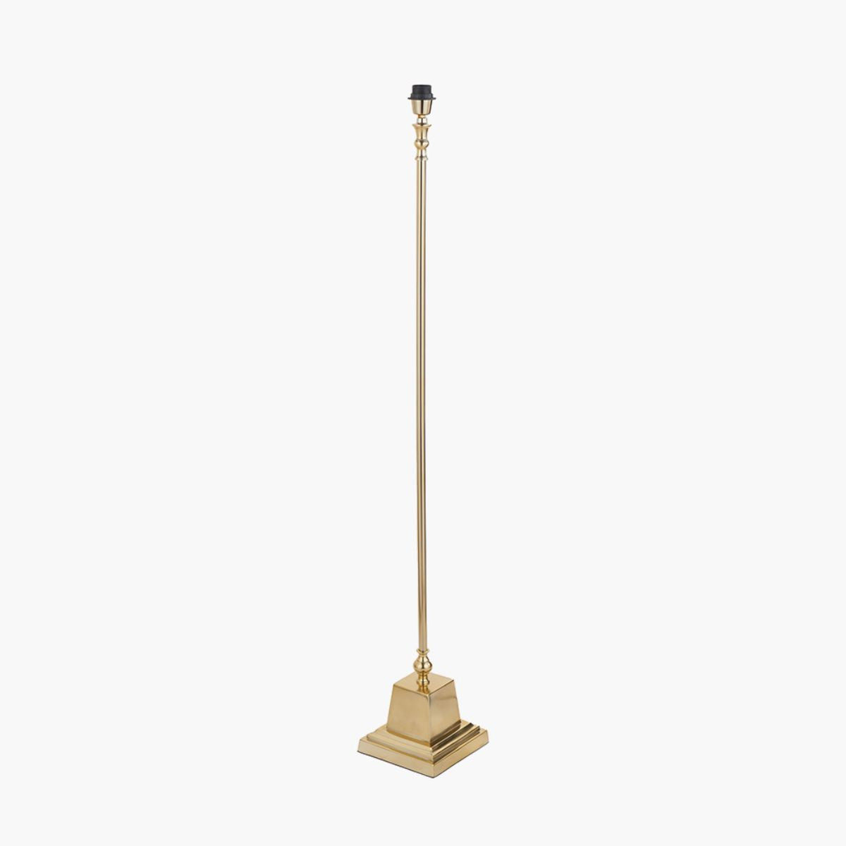 Pacific Lifestyle Claudius Gold Metal Stick Floor Lamp Base