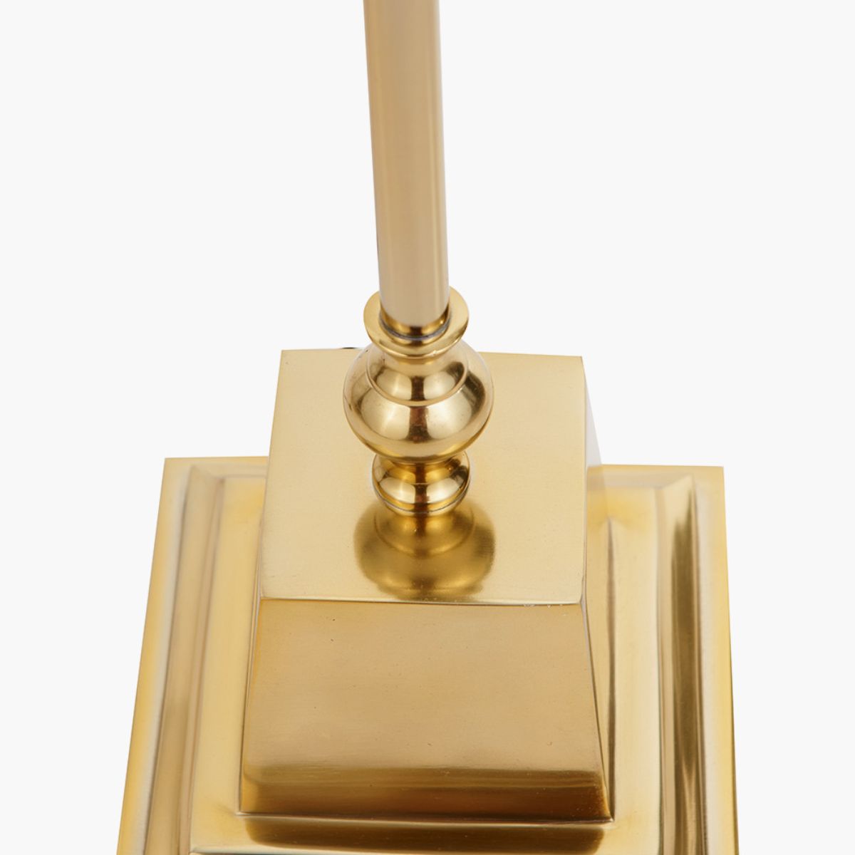 Pacific Lifestyle Claudius Gold Metal Stick Floor Lamp Base