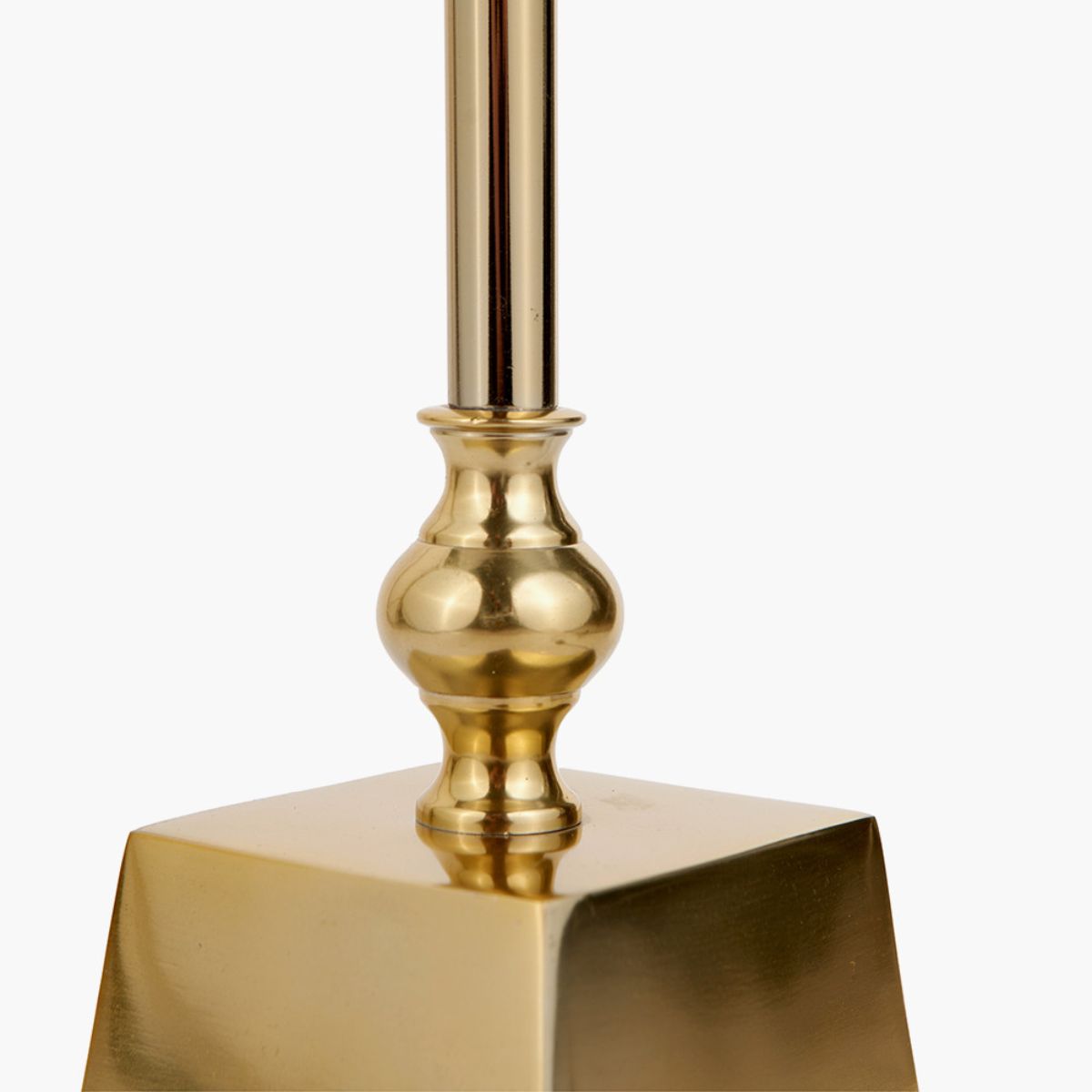 Pacific Lifestyle Claudius Gold Metal Stick Floor Lamp Base