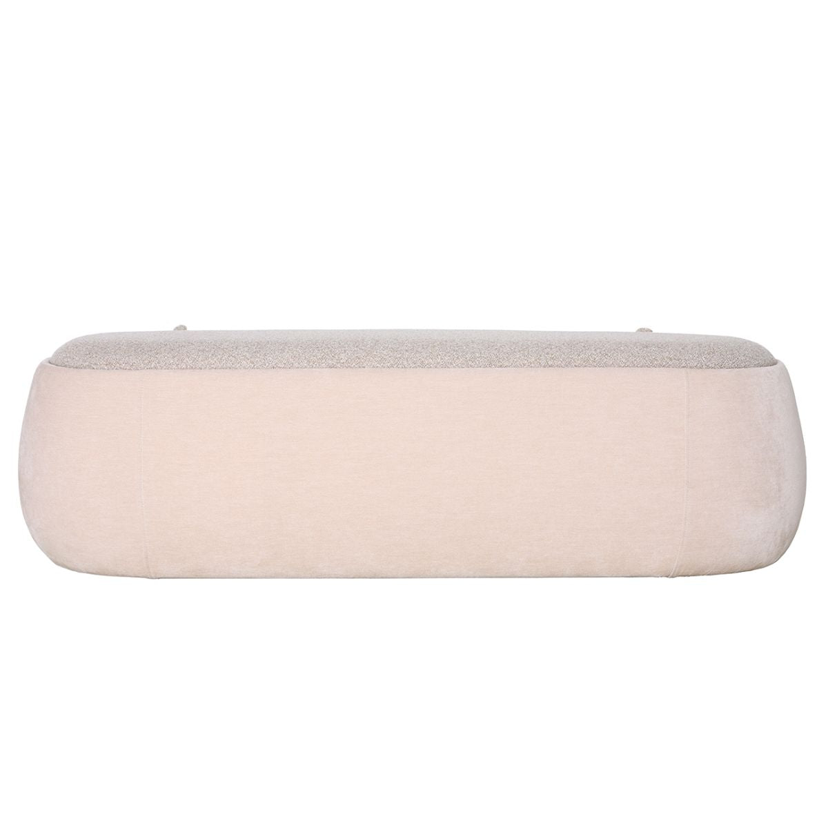 Libra Interiors Clemance Storage Bench Mushroom