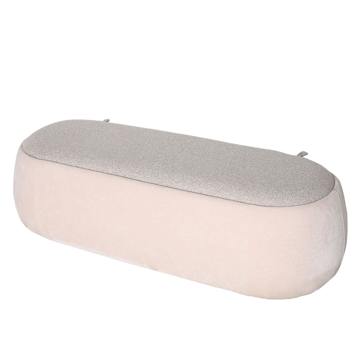 Libra Interiors Clemance Storage Bench Mushroom