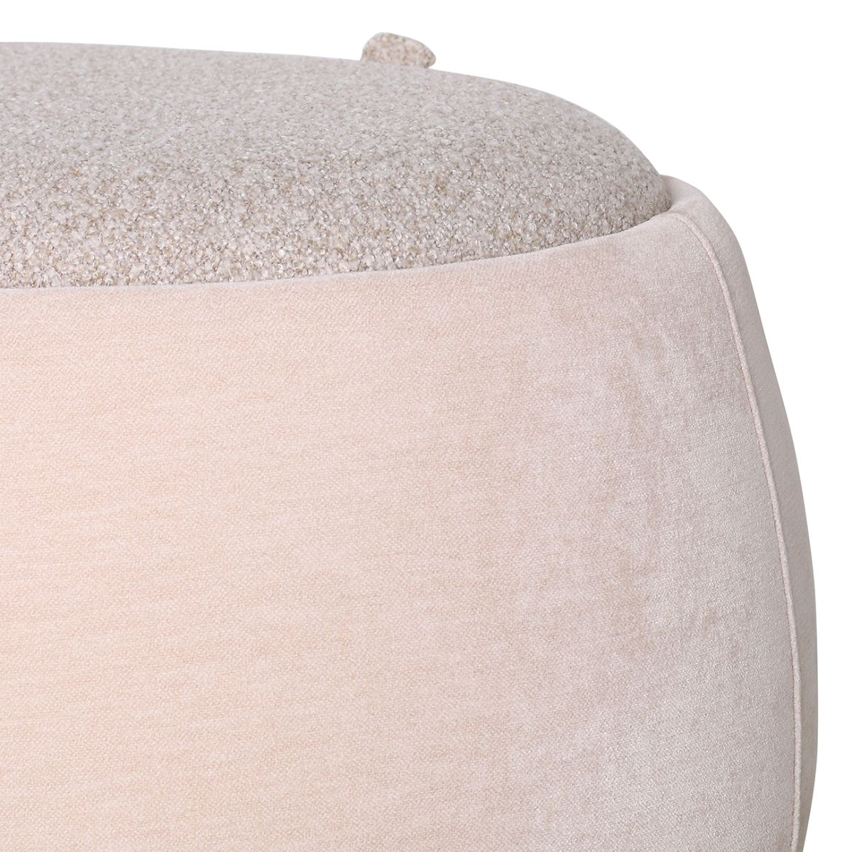 Libra Interiors Clemance Storage Bench Mushroom