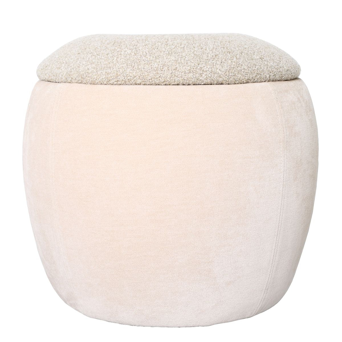 Libra Interiors Clemance Storage Stool Mushroom