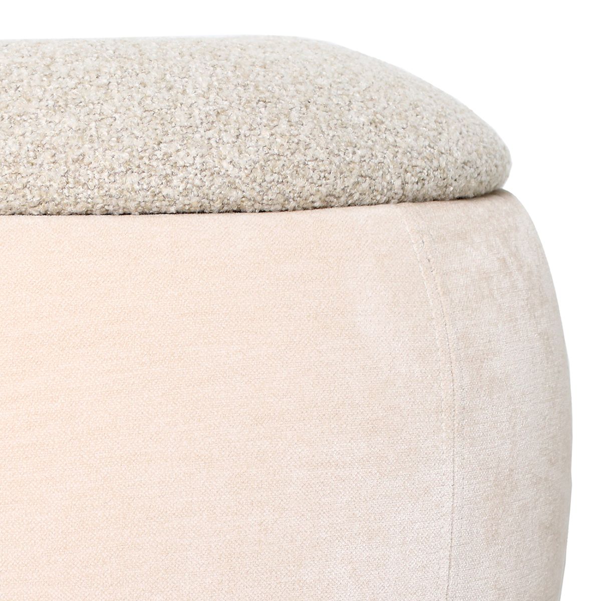 Libra Interiors Clemance Storage Stool Mushroom