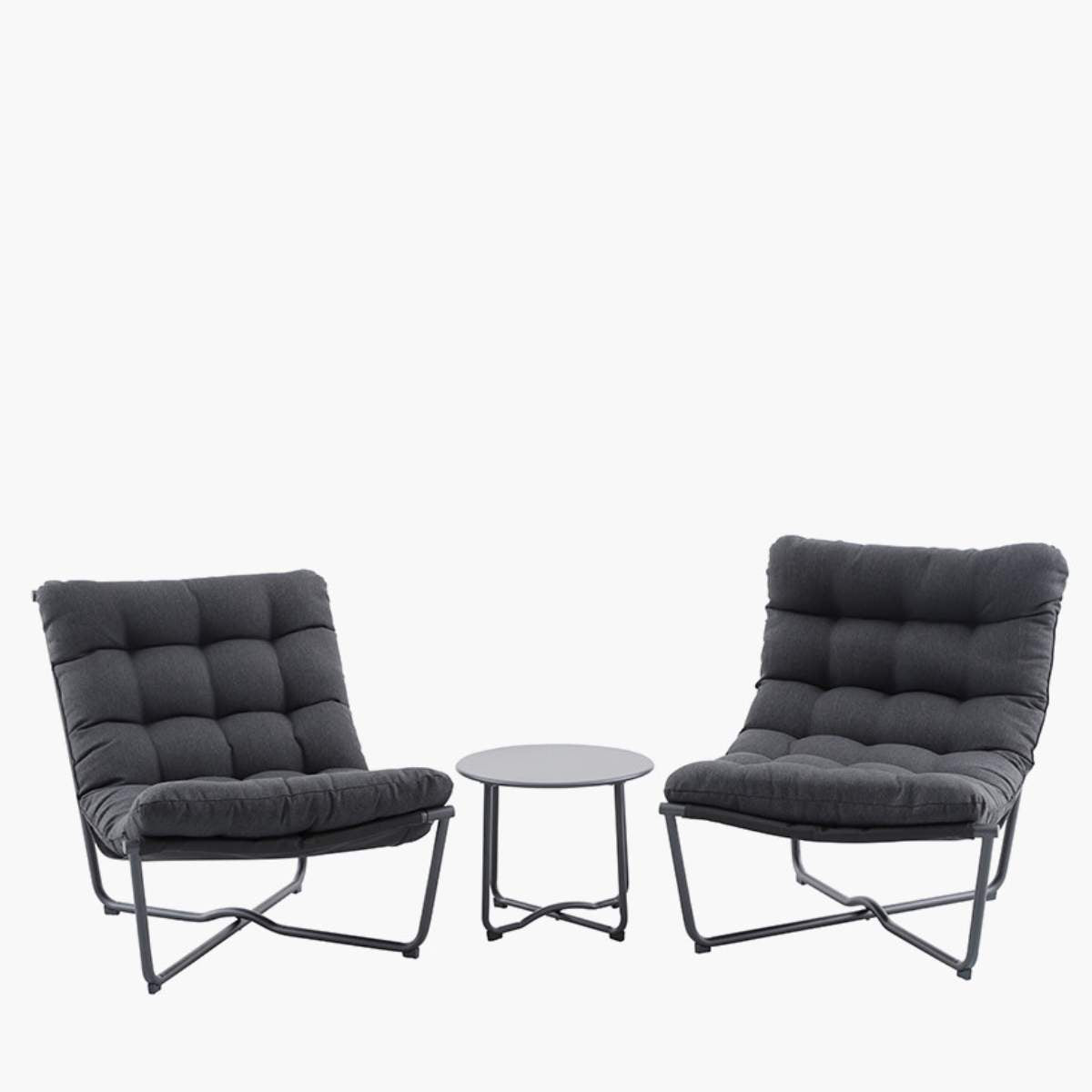 Pacific Lifestyle Clermont Anthracite Outdoor Lounging Set