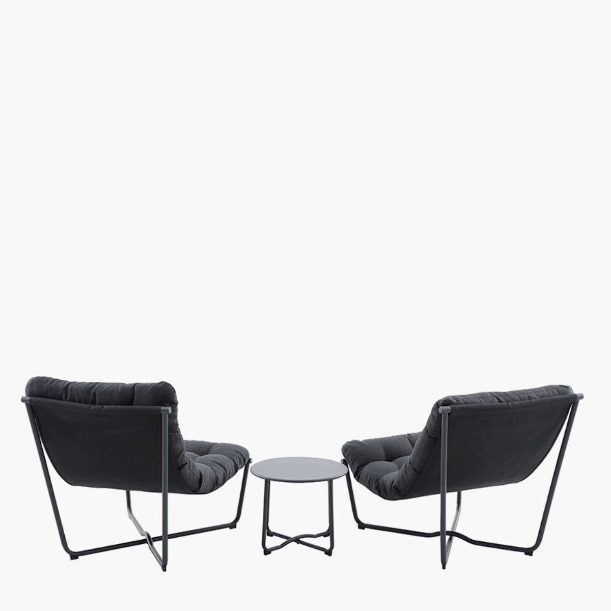 Pacific Lifestyle Clermont Anthracite Outdoor Lounging Set