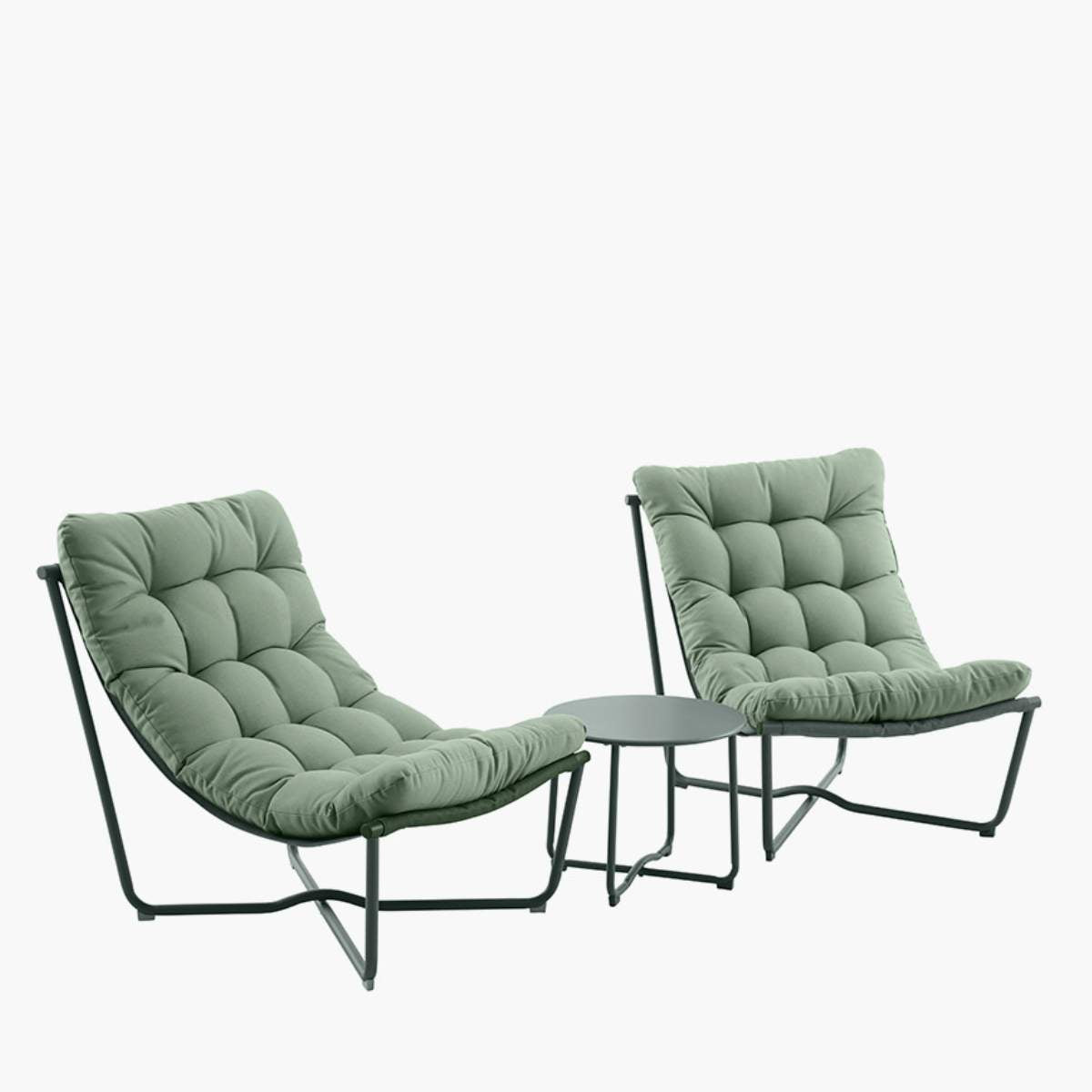 Pacific Lifestyle Clermont Moss Green Outdoor Lounging Set