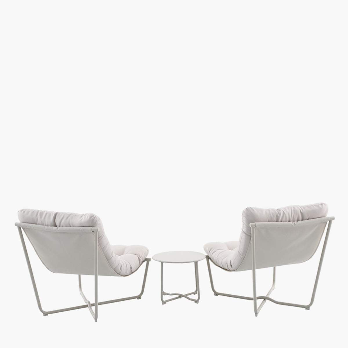 Pacific Lifestyle Clermont Putty Outdoor Lounging Set