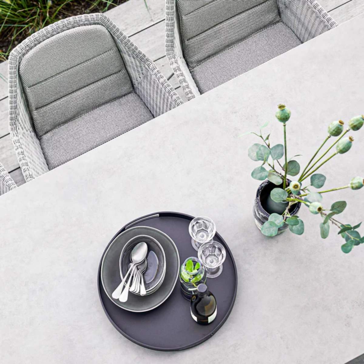 Cane-line Club Tray Round Dia. 44 cm