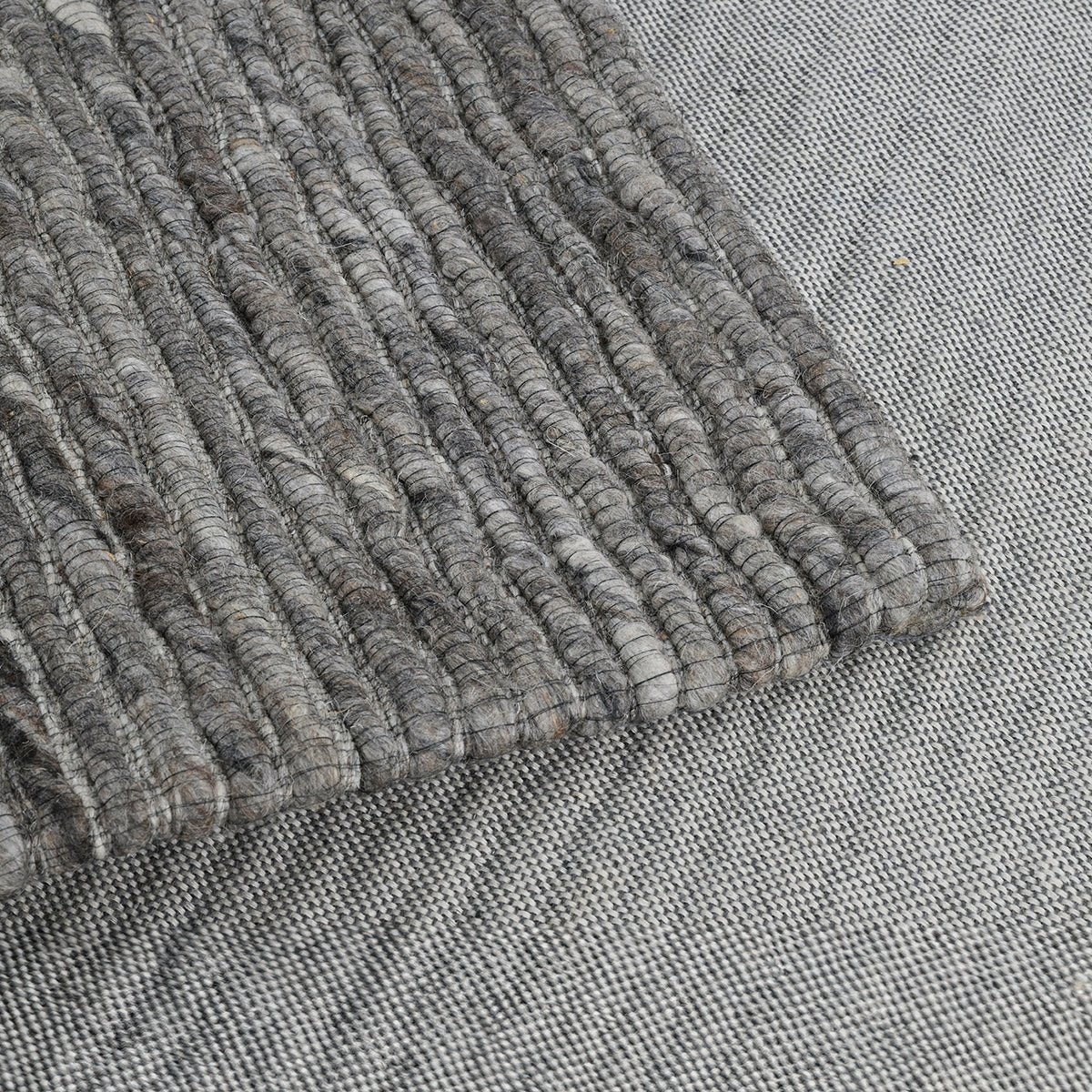 Garden Trading Coaley Rug - 200x300cm - Grey-Beaumonde