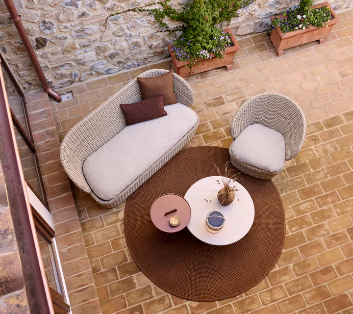 Cane-line Knit Rug, Dia. 200cm