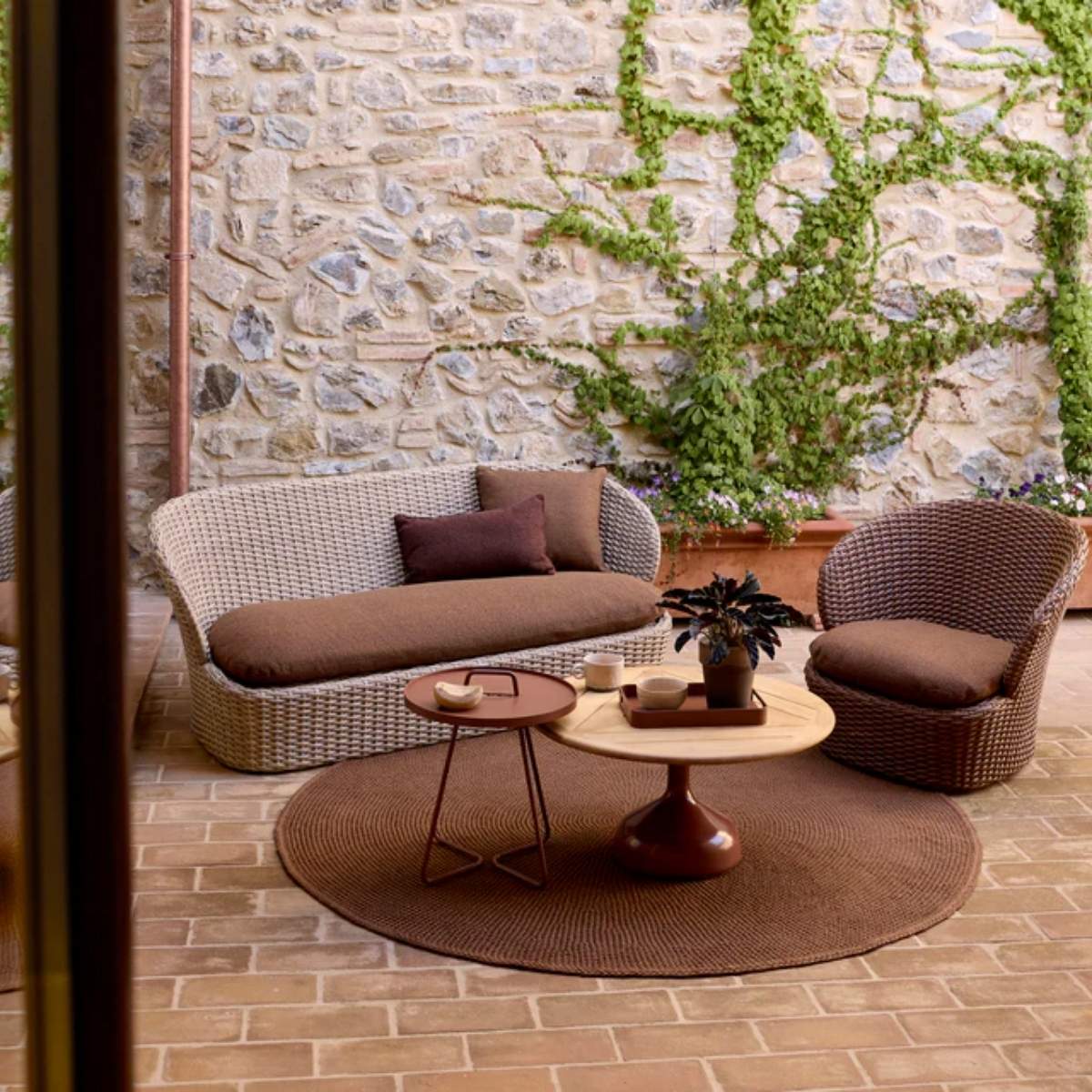 Cane-line Coast Lounge Chair W/Swivel