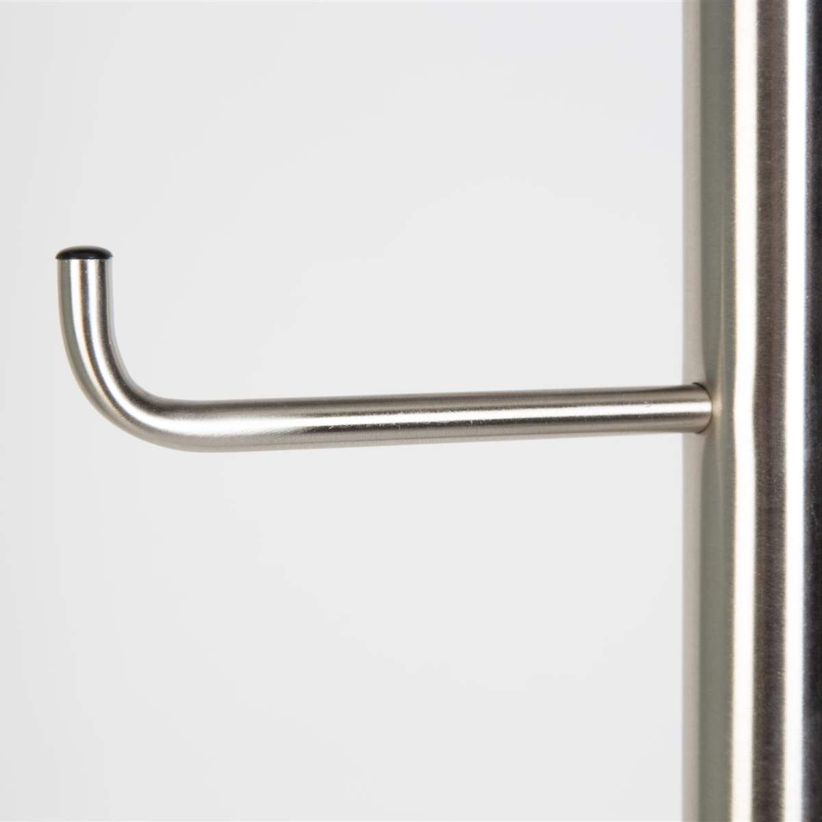 Beau&Co Coat Rack Hooked Satin Nickel