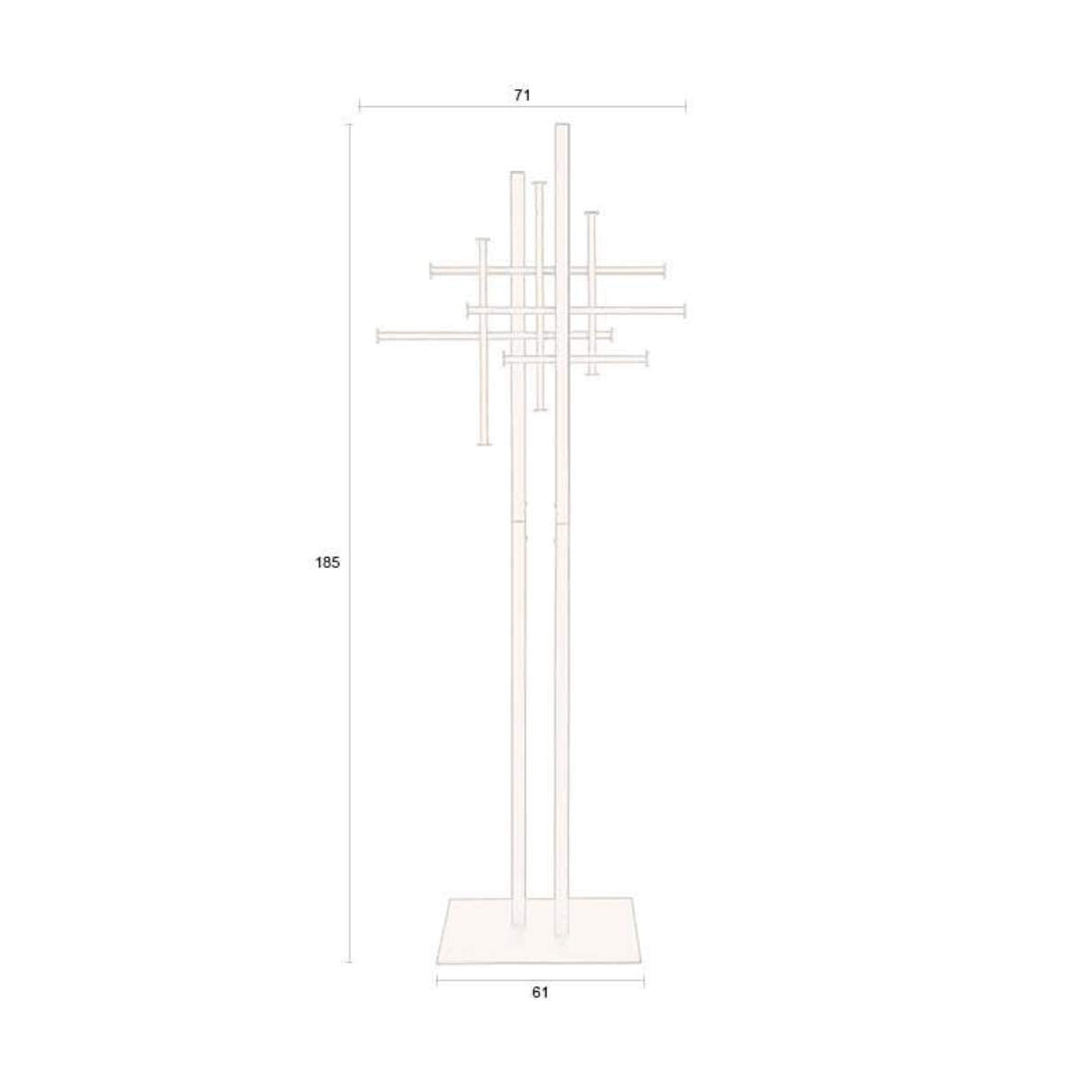 Dutch Bone Coat Rack Rumex
