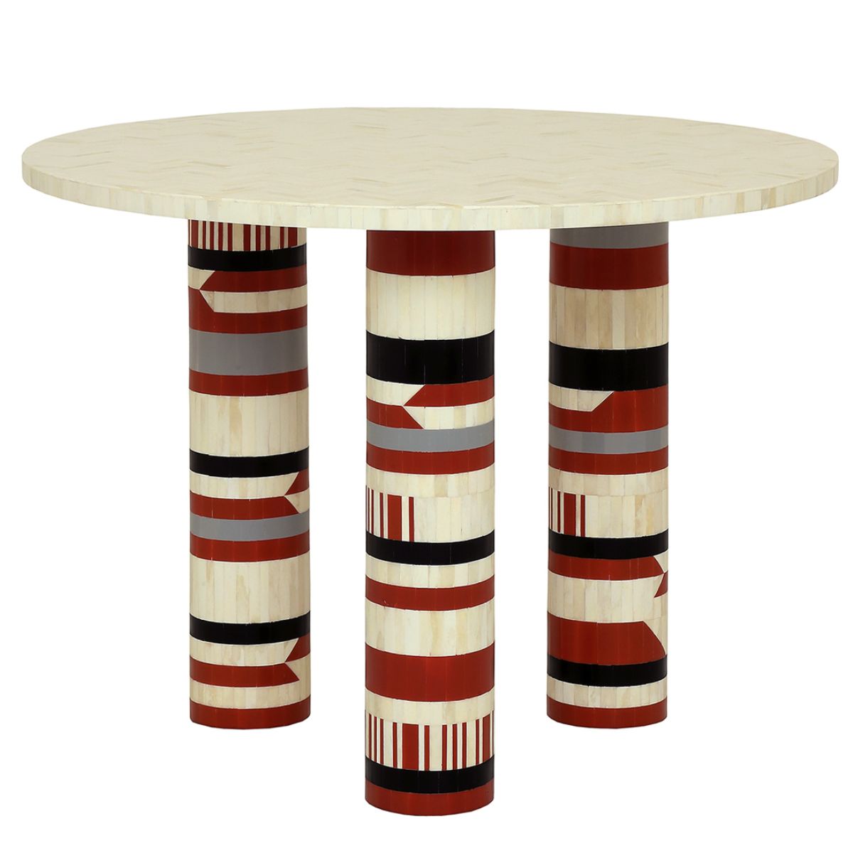 Libra Interiors Coco Hall Bone Inlay Dining Table