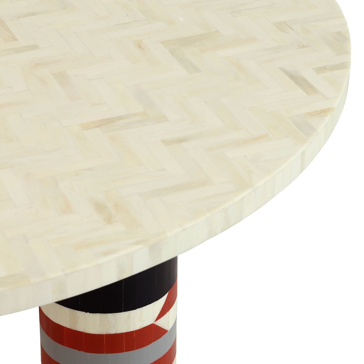 Libra Interiors Coco Hall Bone Inlay Dining Table