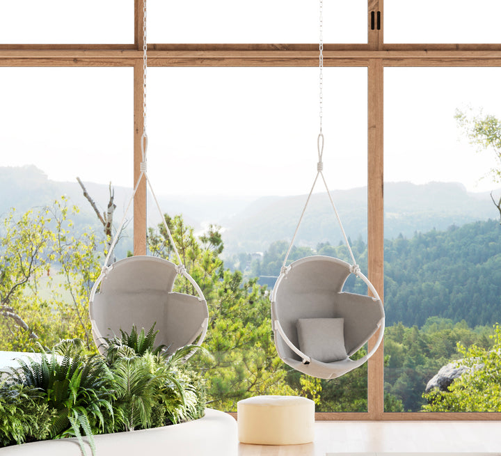 Trimm Copenhagen Cocoon Hang Chair Wool-Beaumonde