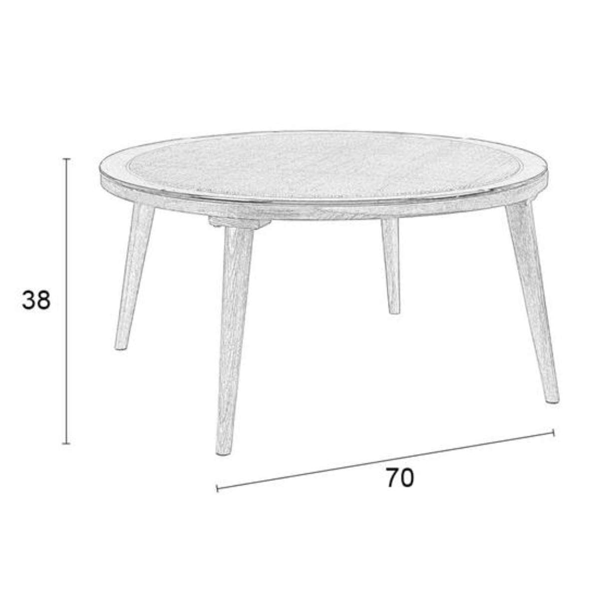 Beau&Co Coffee Table Haru Round