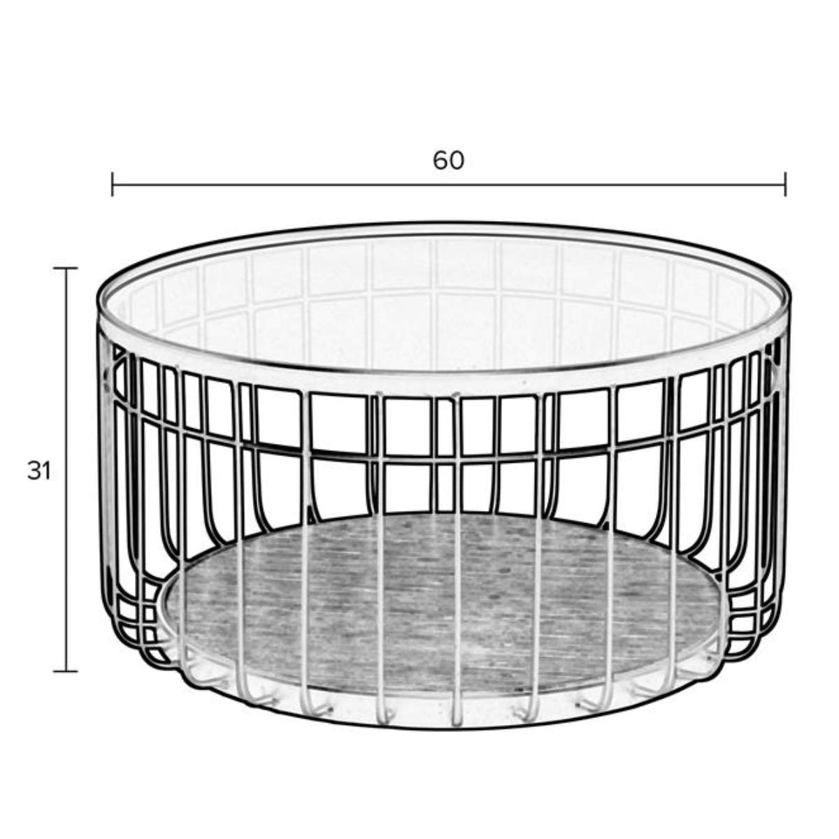 Beau&Co Coffee Table Lance