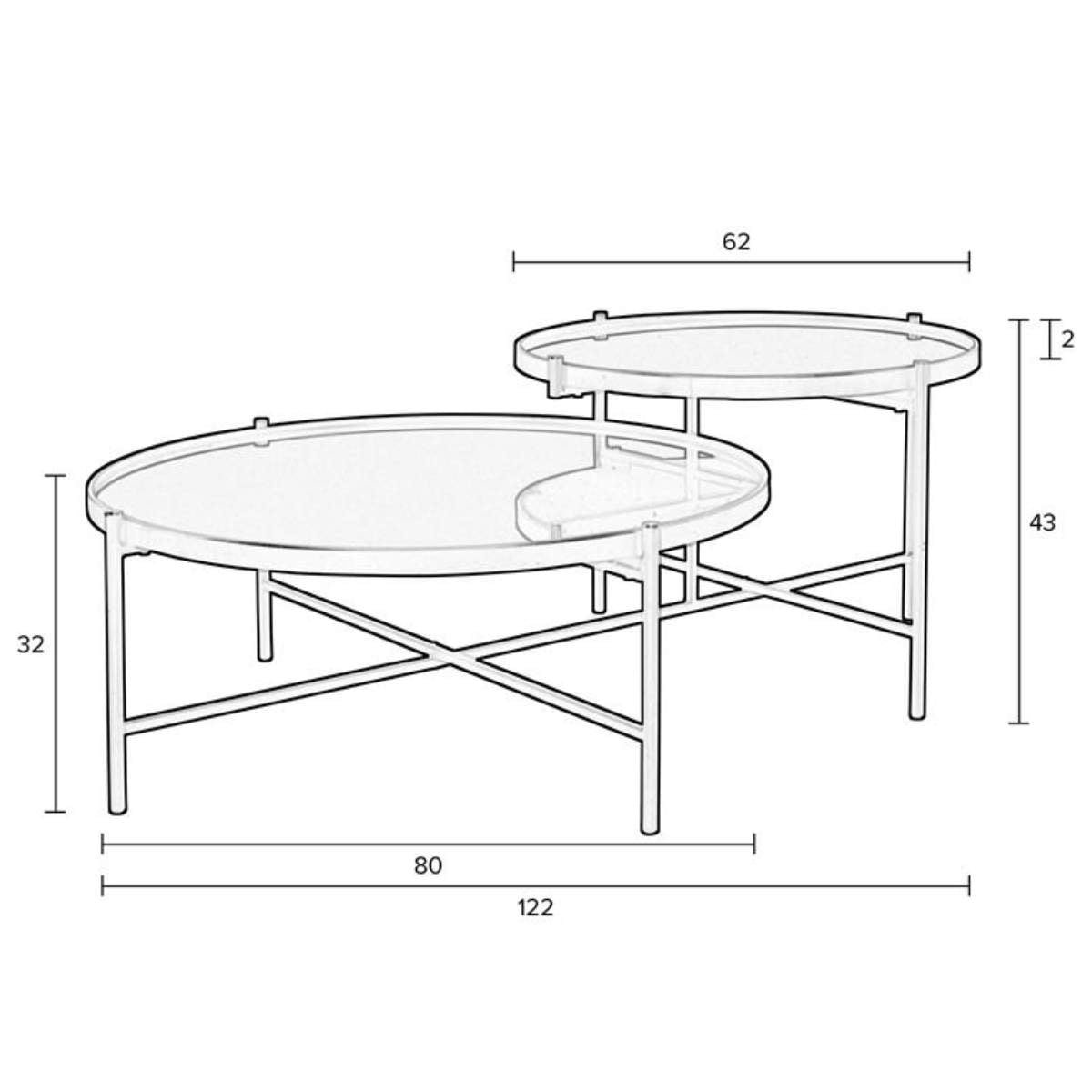 Beau&Co Coffee Table Li