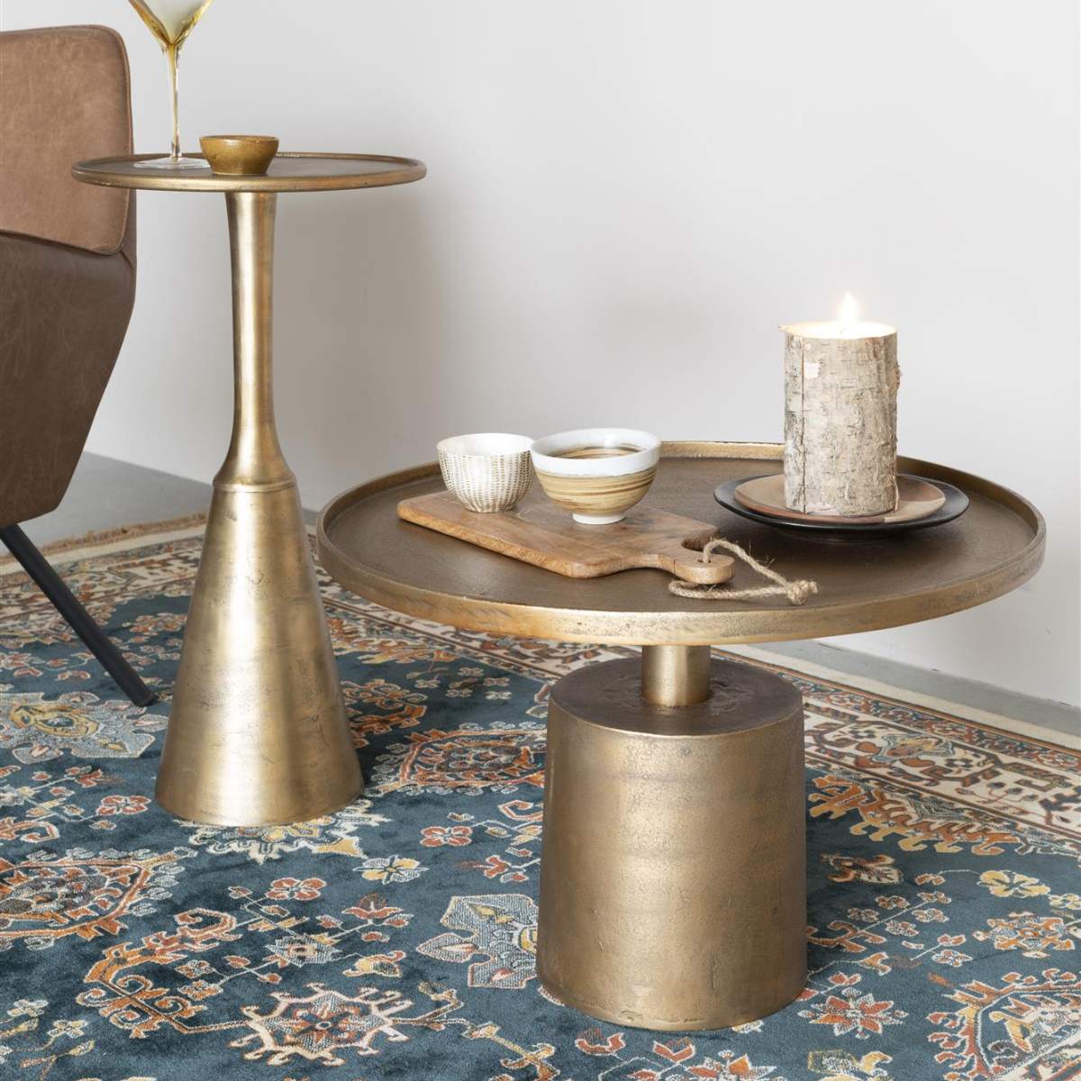 White Label Living Coffee Table Mason Antique