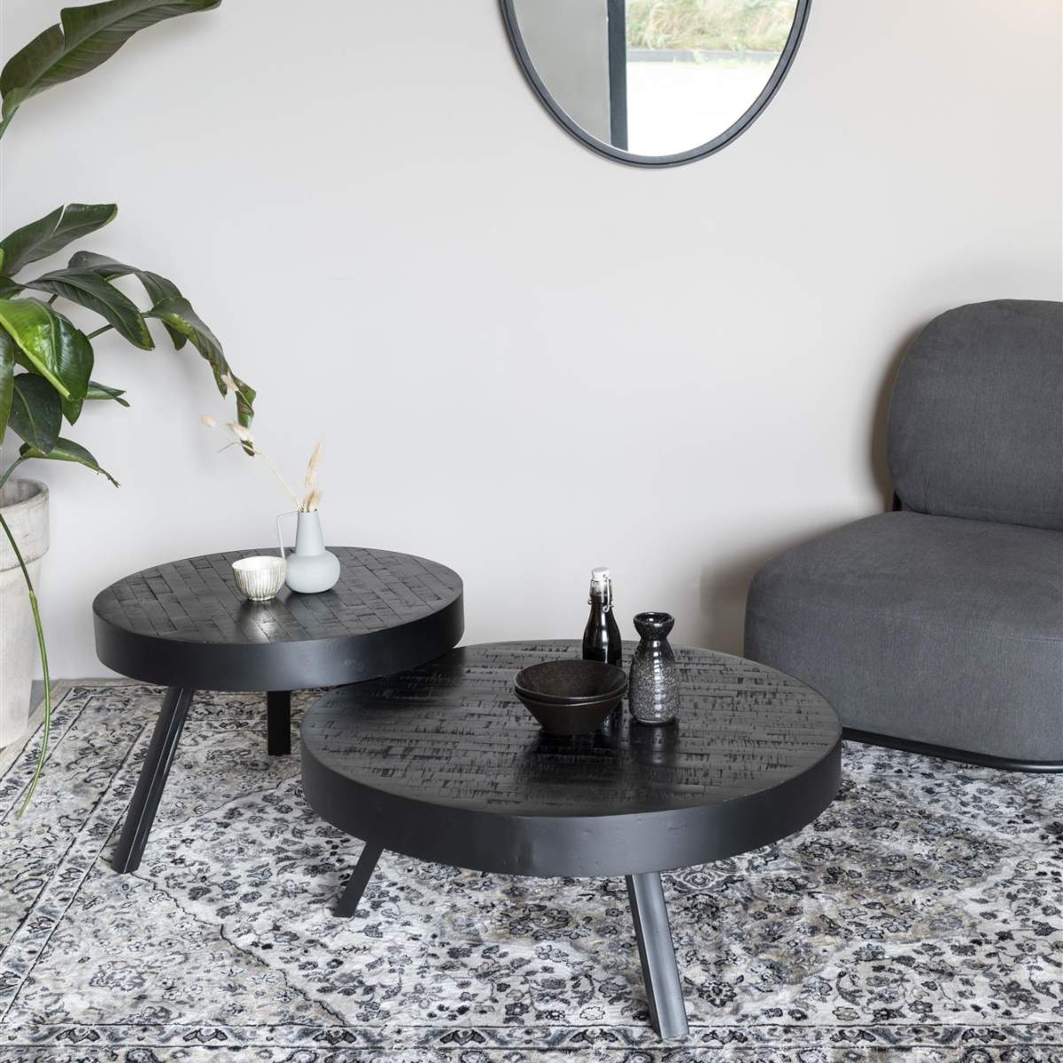 Beau&Co Coffee Table Suri Large Black