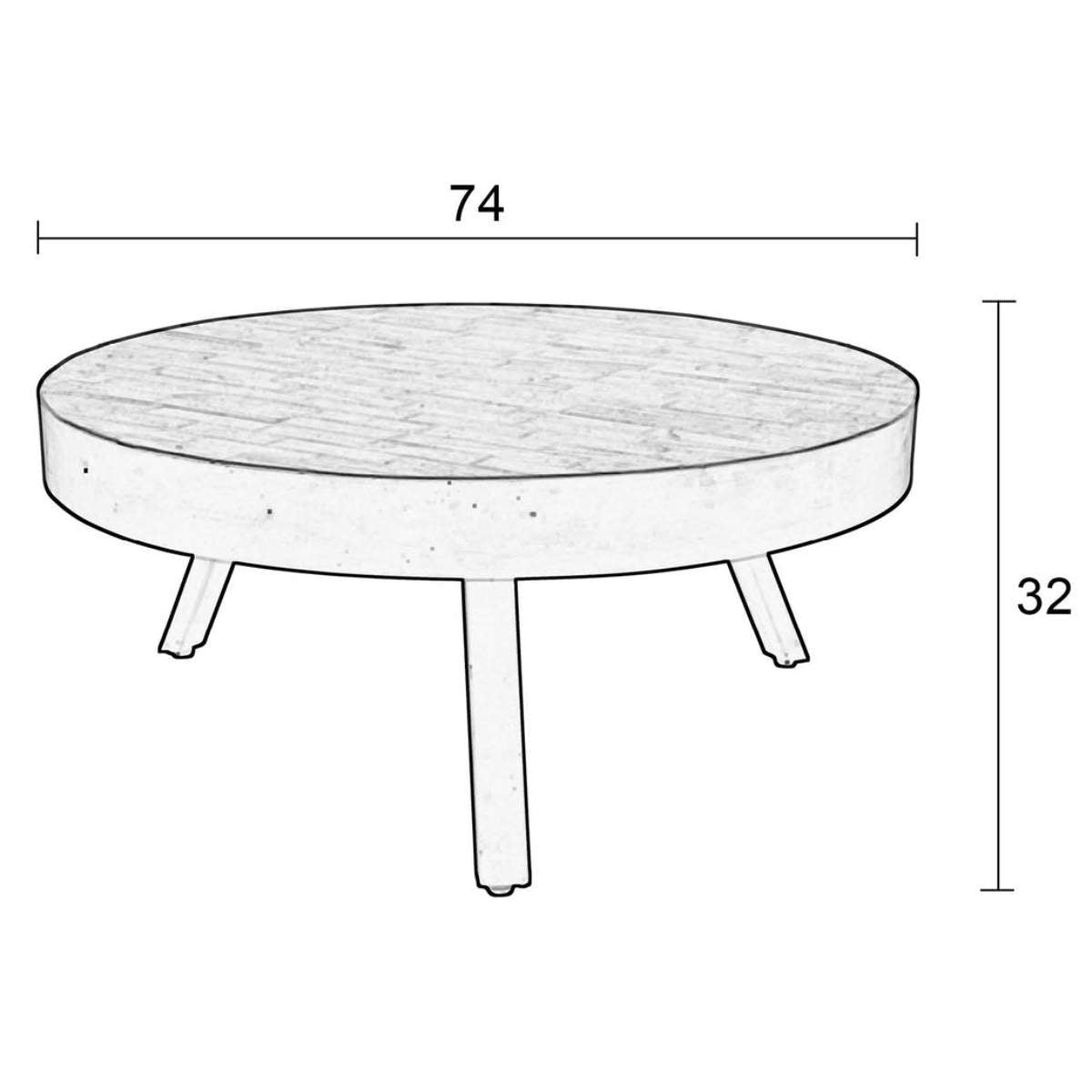Beau&Co Coffee Table Suri Large