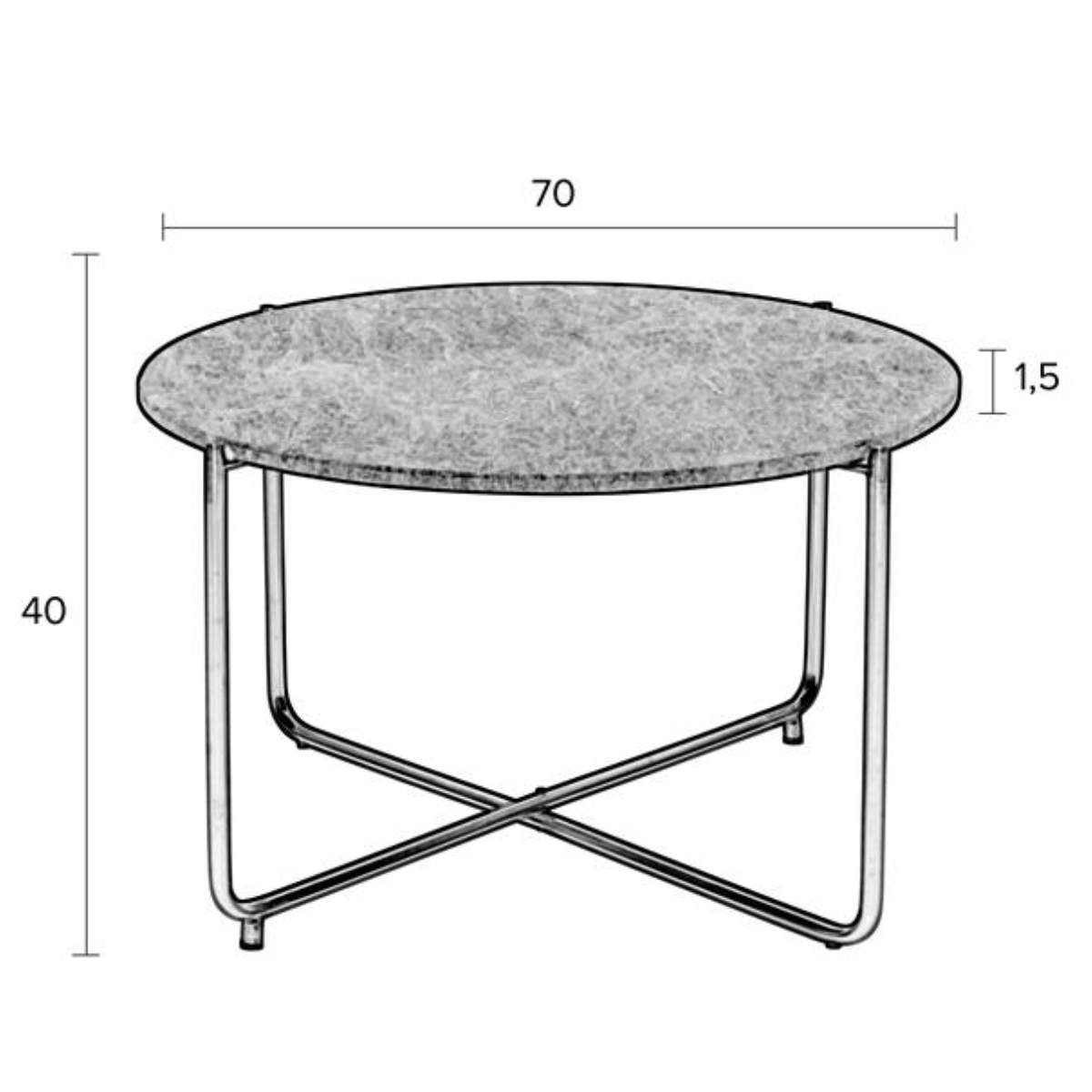 Beau&Co Coffee Table Timpa Marble