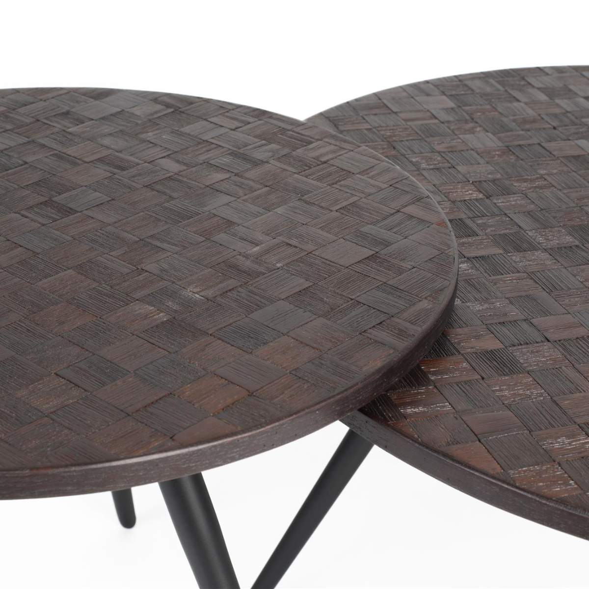 Beau&Co Coffee + side table Webster set of 2