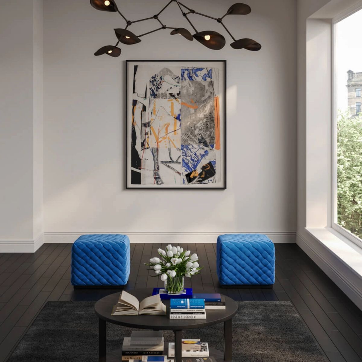 HO+ME Colline Pouffe
