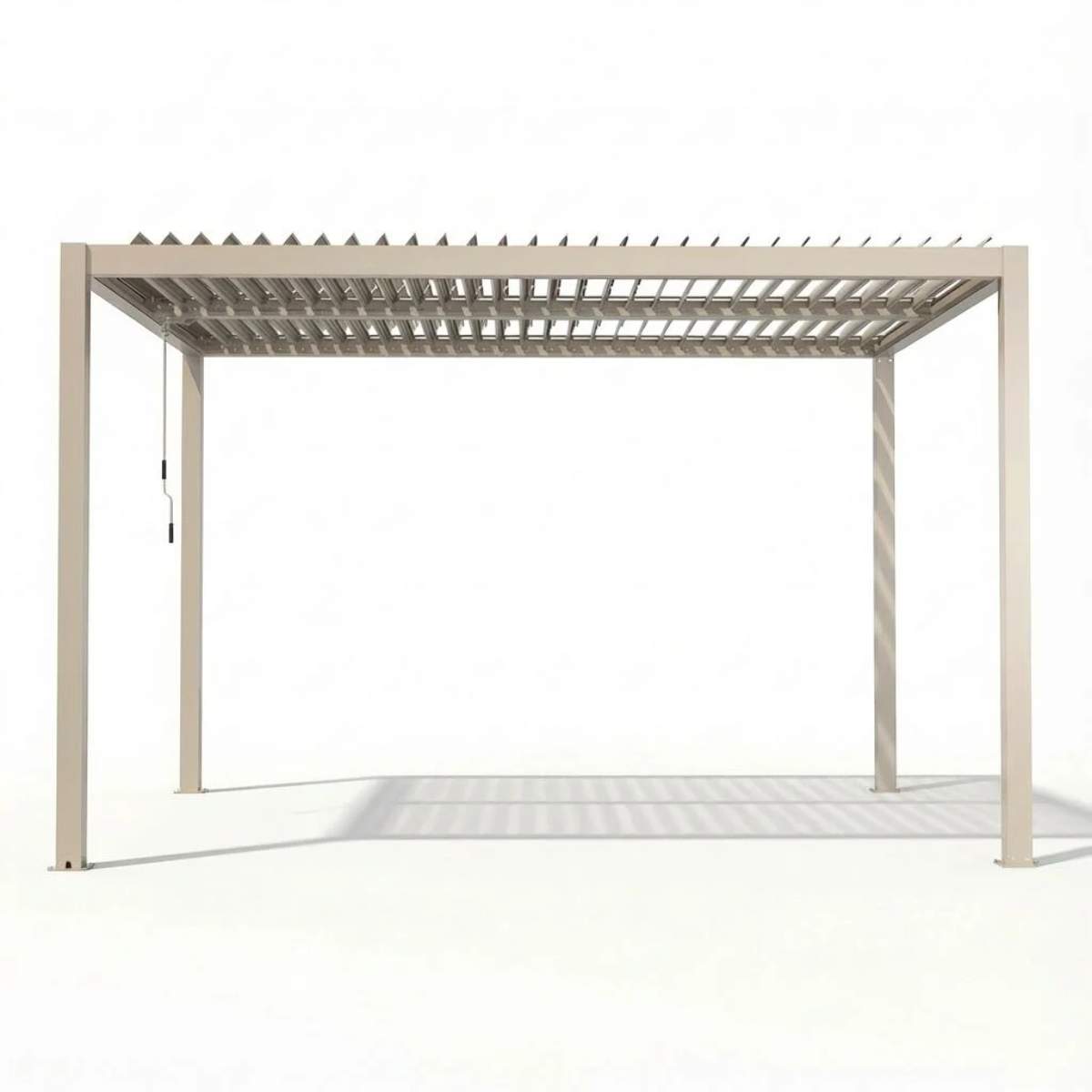 Maze - Como 3m x 4m Aluminium Garden Pergola With LED Lights