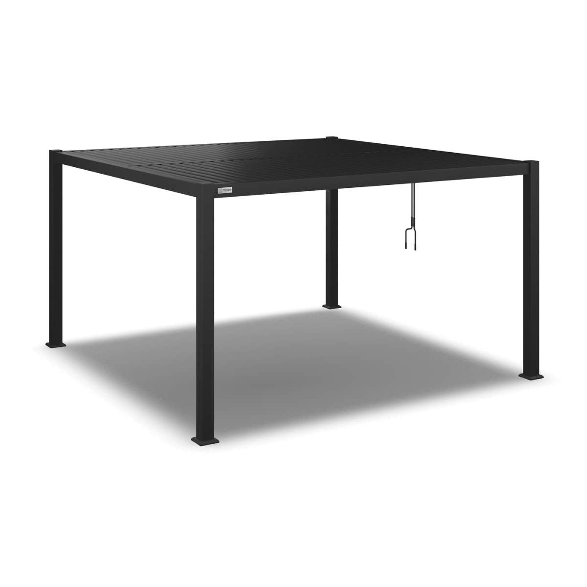 Maze - Como 4m x 4m Aluminium Metal Outdoor Garden Pergola