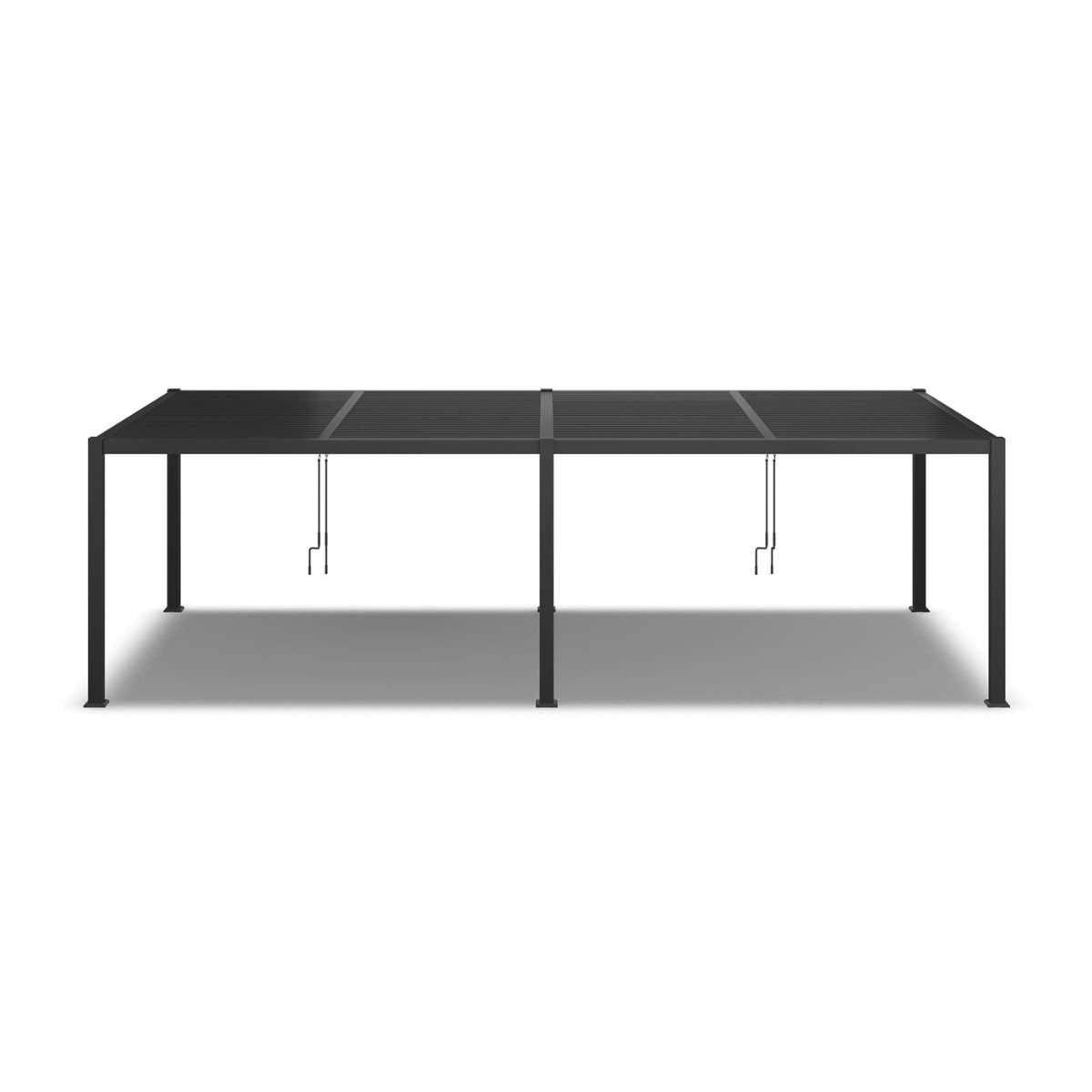 Maze - Como 7.8m x 4m Aluminium Metal Outdoor Garden Pergola