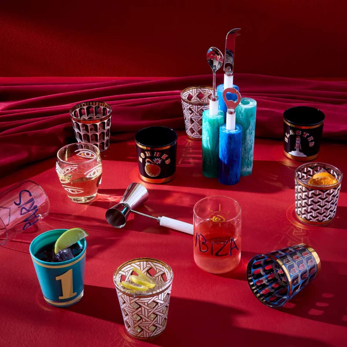 Jonathan Adler Como Barware Set