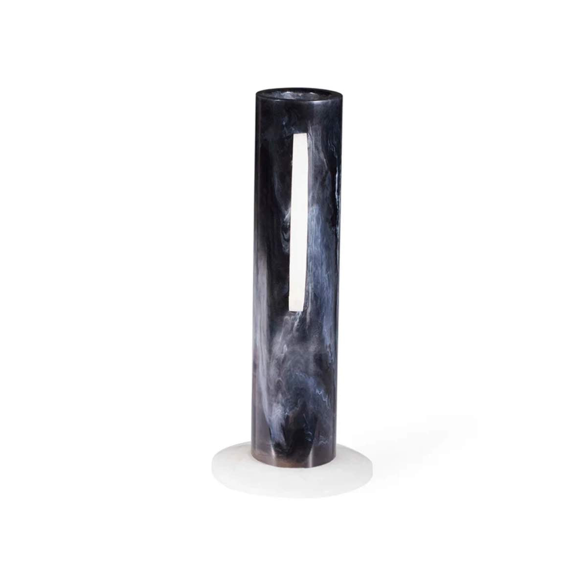 Jonathan Adler Como Black & White Cylinder Vase