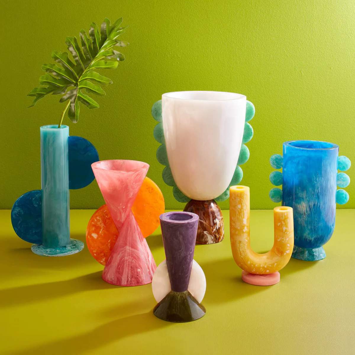 Jonathan Adler Como Double Tube Vase