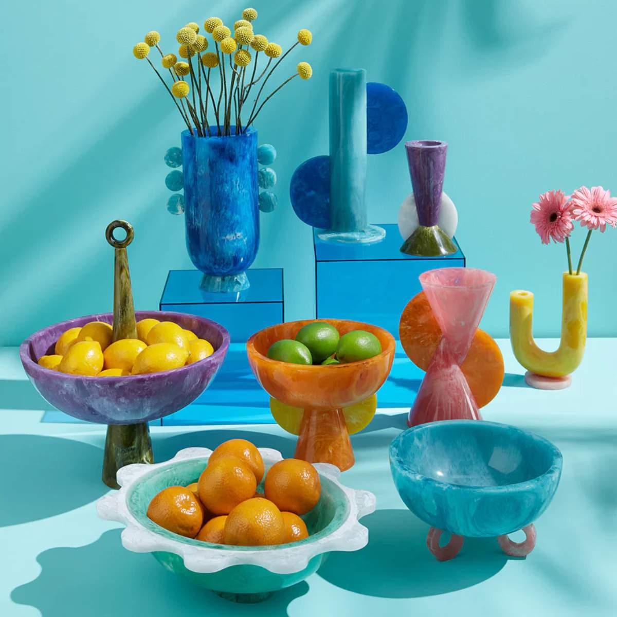 Jonathan Adler Como Double Tube Vase
